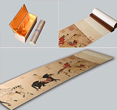 克什克腾馆藏书画复制博物馆书画复制服务